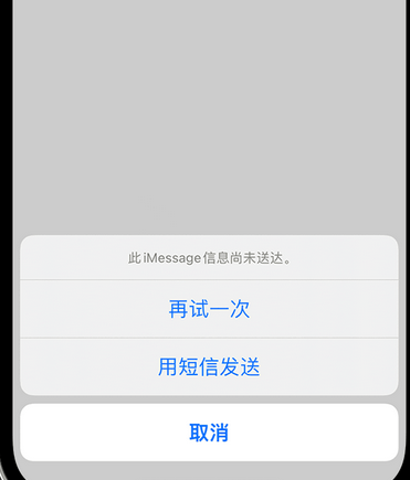 瑶海apple维修iPhone上无法正常发送iMessage信息